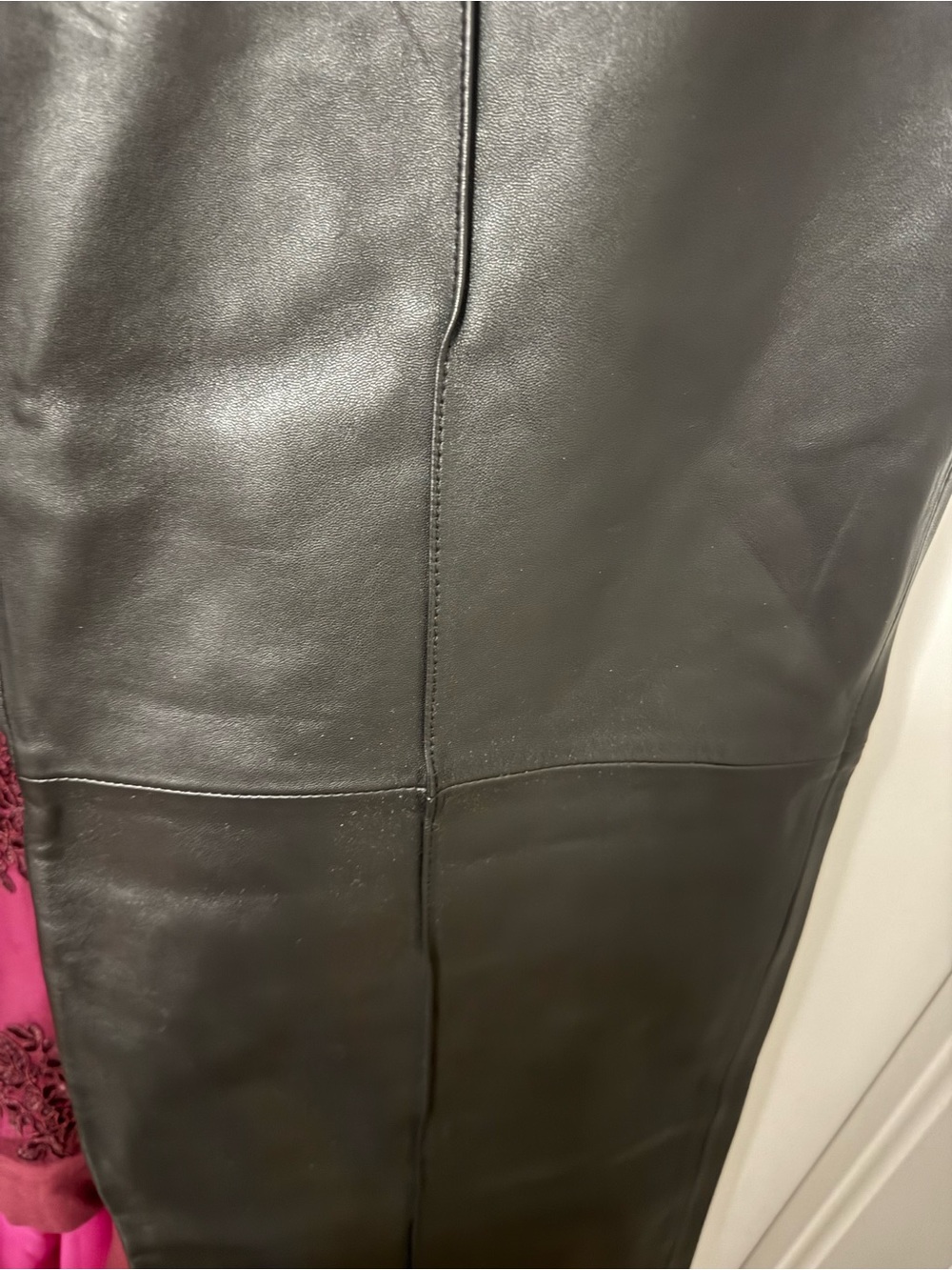NWT ZARA x stefano pilati genuine leather pants - Picture 3 of 7